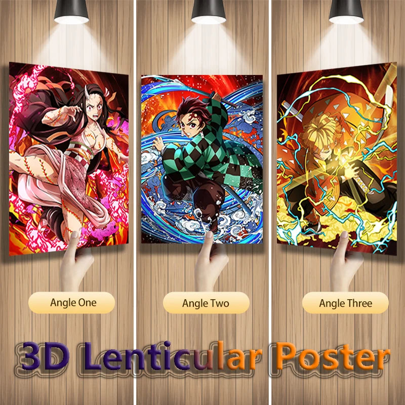 Nezuko, Tanjiro and Zenitsu