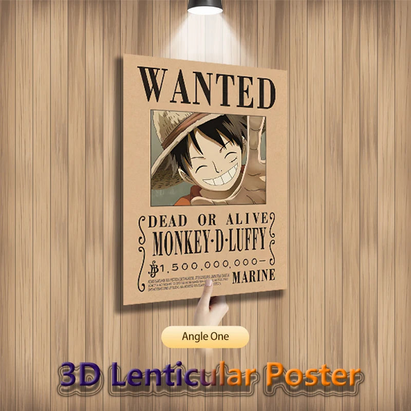 Luffy, Zoro and Sanji Wanted