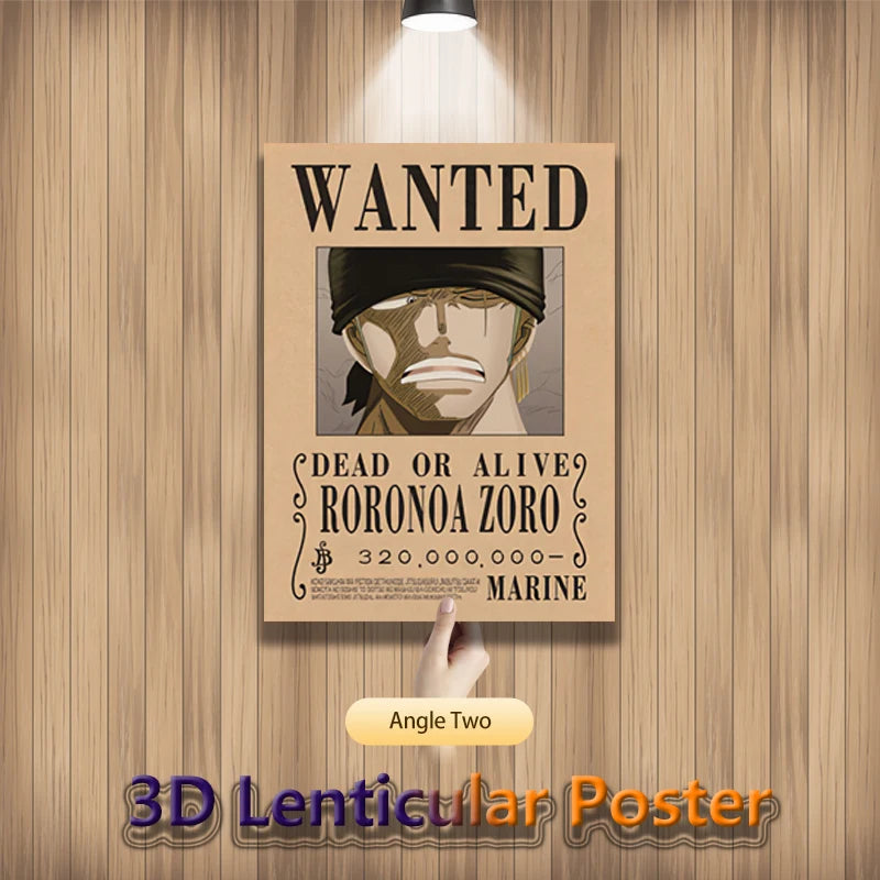 Luffy, Zoro and Sanji Wanted