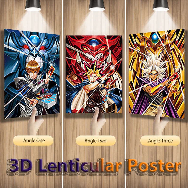Seto Kaiba, Yugi Muto and Marik Ishtar