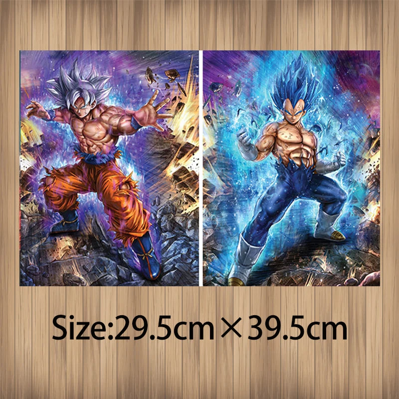Goku and Vegeta