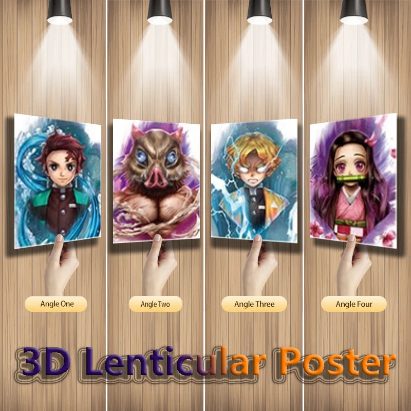 Tanjiro, Nezuko, Zenitsu and Inosuke
