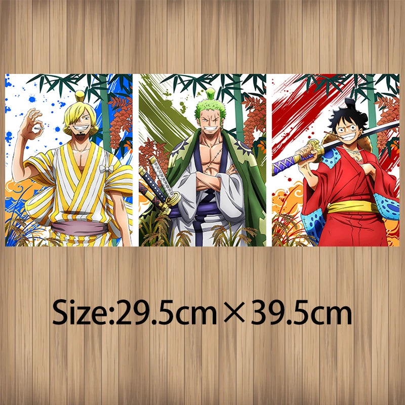 Luffy, Zoro and Sanji