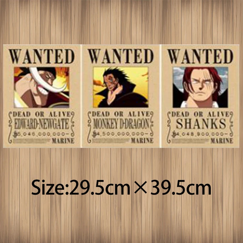 Whitebeard, Monkey D Dragon and shanks