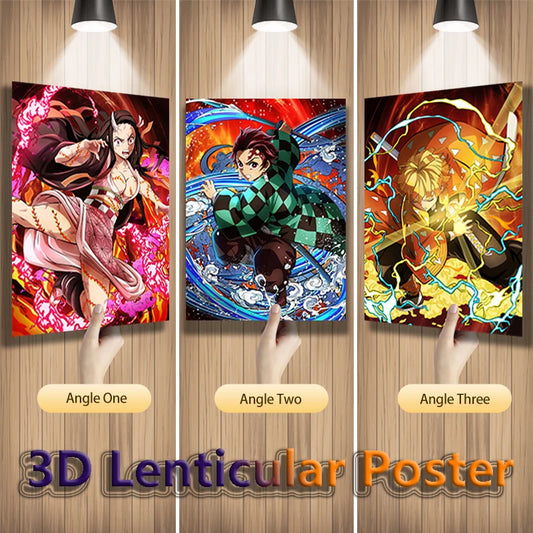 Nezuko, Tanjiro and Zenitsu
