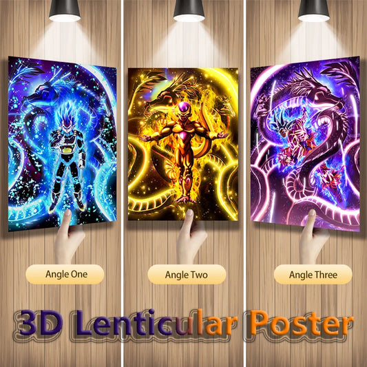 Goku, Frieza and Vegeta