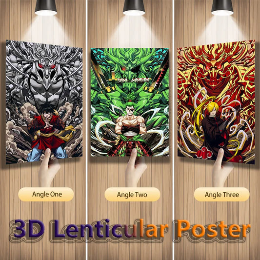 Luffy, Zoro, Sanji from Naruto