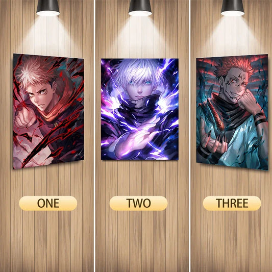 Itadori, Gojo and Sukuna