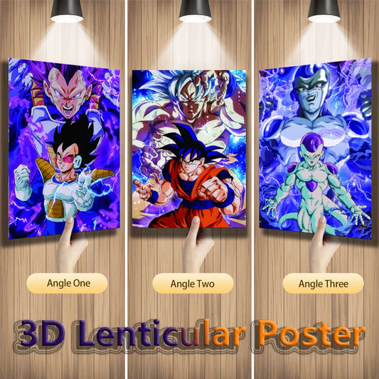 Goku, Vegeta and Freezer